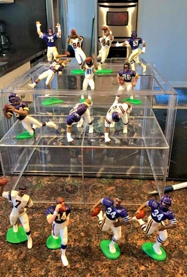 PURPLE PEOPLE EATERS MINNESOTA VIKINGS alineaciones iniciales individuales selección abierta 1 Foto 1 de 4