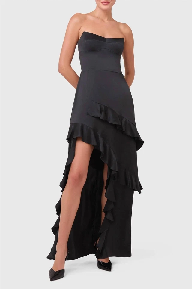 Amanda Uprichard Magnolia Silk Maxi Dress Size S - Image 1 of 4