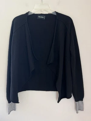 Cárdigan para mujer ZADIG & VOLTAIRE 100 % cachemir Daphnee S negro cascada abierta Foto 1 de 4