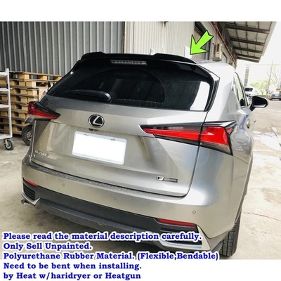 Alerón trasero adicional tipo 284FC para SUV 2015~2021 Lexus NX200 NX300h Foto 1 de 4