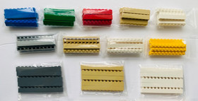 LEGO Parts 3008, 6111, 6112  (Qty 5) Bricks 1x8, 1x10, 1x12 NEW!