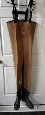 Botas Orvis Neopreno Pecho Vadeadores Suela Fieltro Talla L Pesca Caza Foto 1 de 4