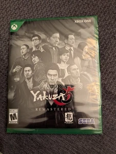 BRAND NEW YAKUZA 5 REMASTERED LIMITED RUN GAMES XBOX ONE LRG #42 ESRB SEALED  - Picture 1 of 3