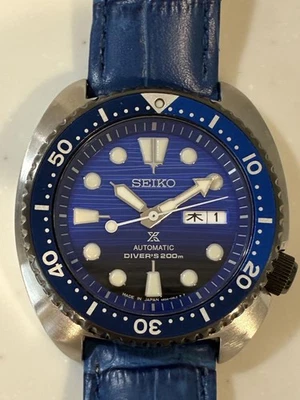 Reloj de buceo Seiko Prospex Save the Ocean SBDY021 200m automático unisex usado Foto 1 de 4