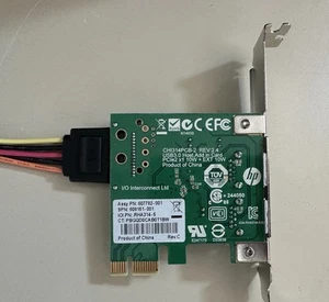 100 Stk. Erweiterungskarten 2-fach USB 3.0 PCIe NEU - Bild 1 von 2