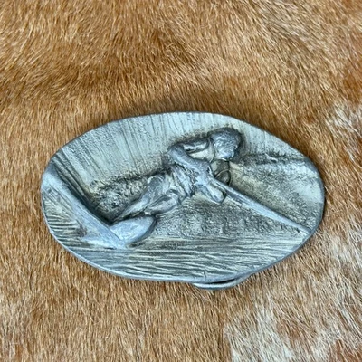 复古佛手柑黄铜工作皮带扣滑水 1979 S-85 — 第 1/4 张图片