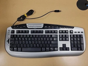 Microsoft KC-0405 Digital Media Pro USB Wired Keyboard   - Picture 1 of 2