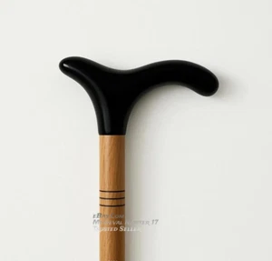 Wooden walking stick Head carved Bat Men wooden walking cane - Picture 1 of 5