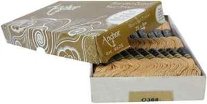 Anchor Hand Embroidery Beige Threads Cross Stitch Stranded Cotton Thread Sewing - Picture 1 of 5