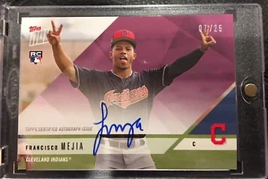 2018 TOPPS NOW # OD-102C FRANCISCO MEJIA RTOD AUTOGRAPH CARD NUMBERED 7/25 - Bild 1 von 1