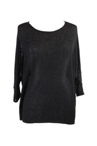 Alfani Black Dolman-Sleeve Sweater S - Picture 1 of 3