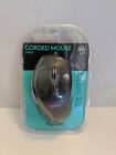 Logitech M500 Corded Mouse Performance Laser Scroll Wheel Back Forward Buttons