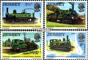 Gran Bretaña-Jersey 85-88 nuevo 1973 100 años ferrocarriles encendido Jersey - Imagen 1 de 1