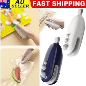 Portable Mini Electric Heat Sealer Sealing Machine Household Plastic Bag Cutter - Picture 1 of 14