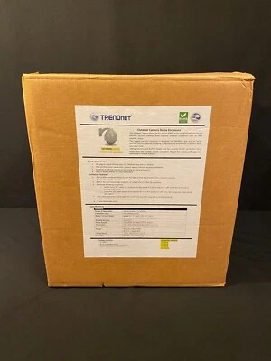 TRENDNET TV-H400 (V3.0R) OUTDOOR CAMERA DOME ENCLOSURE HEATED COOLED GOOSENECK - Image 1 of 4