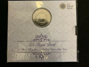 Royal Mint The Royal Birth 5 Pound coin 2015 - Picture 1 of 3