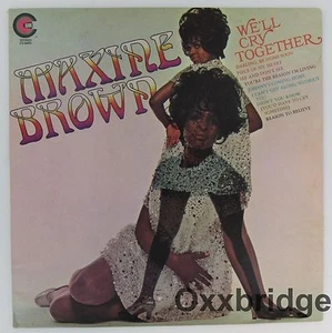 MAXINE BROWN We'll Cry Together 1969 COMMONWEALTH ORIGINAL w/Insert 1st PRESS - Picture 1 of 4