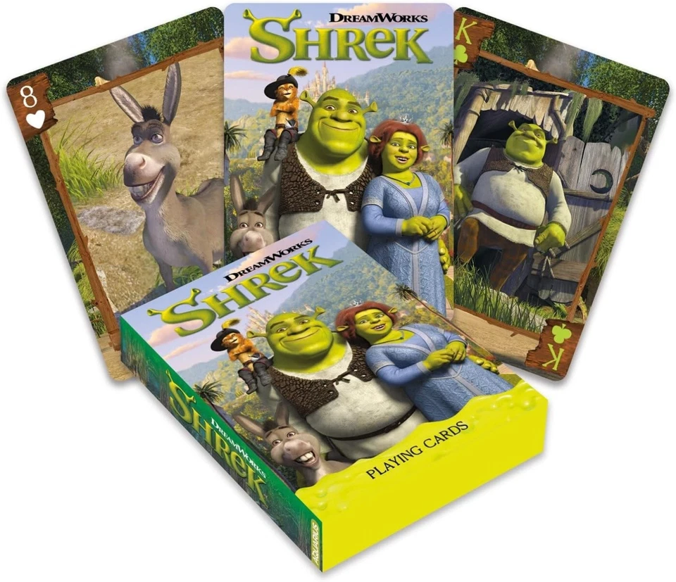 Shrek set of 52 playing cards (+ jokers)