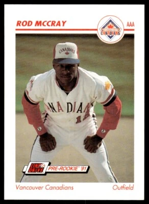 1991 Line Drive AAA Rodney McCray Vancouver Canadians #641 - Image 1 of 2