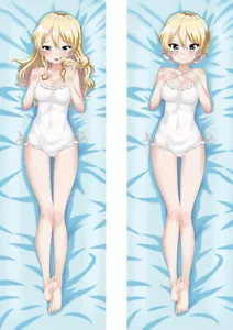 Anime Girls und Panzer Dakimakura Darjeeling umarmender Körper Kissenhülle Bezug 59 Zoll - Bild 1 von 5