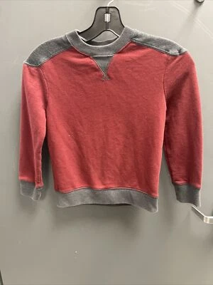 CHEROKEE Mangas Largas Niños Pequeño 6/7 Con Parches en el Codo Borgoña/Gris Foto 1 de 3