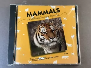 Mammals: A Multimedia Encyclopedia CD-Rom National Geographic Original Case - Picture 1 of 2