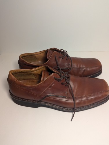SCARPE UOMO ECCO PELLE VEGETALE ANNEGAMENTO OXFORD