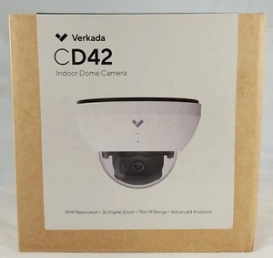 Verkada CD42-256-HW Indoor Dome Camera - 7A-550010-A - 256GB EMMC Storage 30 Day - Picture 1 of 3