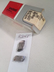 10 NEW VR/WESSON NR 3094L (.188 WIDE) TOP NOTCH CARBIDE INSERTS GR VR75. (R248) - Picture 1 of 2