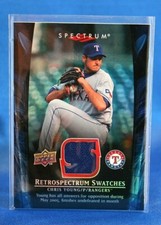 2008 Upper Deck Spectrum Chris Young Retrospectrum Swatches Game Jersey RS-CY2