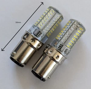 2 PCS Push in Light Bulb 64 LED for Bernina 530,640,701,730,801,807,811,830,840 - Picture 1 of 4