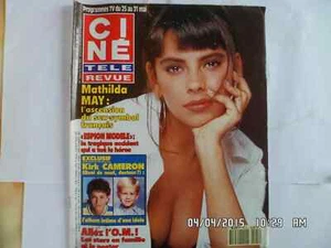 CINE REVUE NR. 21 23.05.1991 MATHILDA MAY KIRK CAMERON H63 - Bild 1 von 1
