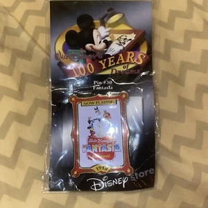 Disney Trading Pin 100 Years of Dreams FANTASIA MOVIE POSTER (Pin # 30) - Picture 1 of 3