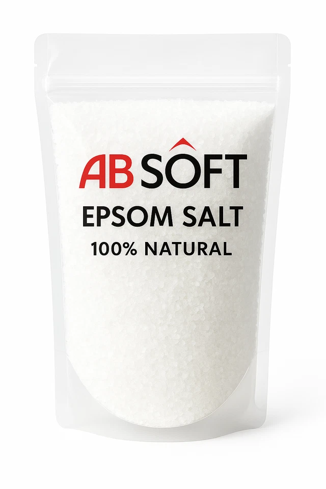 DTPSOFT FOODS 10kg Epsom Salz Bittersalz Magnesiumsulfat | Pharmaqualität Badesalz 10 kg