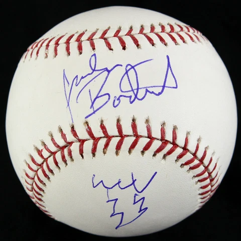 1974-1975 Jackson Bostwick Shazam Signed LE Baseball Cover