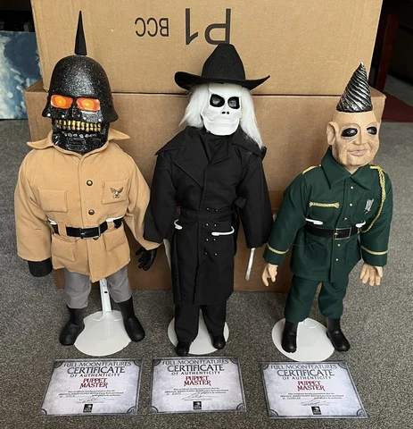3 Full Scale Replica Puppet Master Blade Tunneler Torch Cover