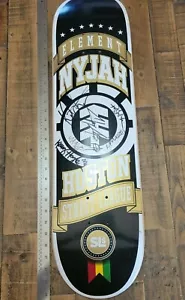 Element Nyjah Huston Street League Board Skateboard Autographed Kelly Hoyle, Etc - Picture 1 of 10