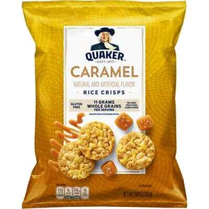 Quaker Rice Crisps, Caramel Corn, 7.04 oz Bag - Picture 1 of 7