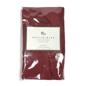 Pottery Fienile Luccio Solido Finto Formato Standard 26"" X 20"" Mattoni Rosso Guscio - Foto 1 di 2