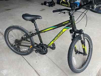 Specialized Hotrock 20" Kids Bike Single SPD V-Brakes Rigid Pre-Loved - Image 1 of 4