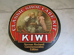 Vintage Kiwi Classic Shoe Care Kit Norman Rockwell Commemorative Edition - Picture 1 of 5