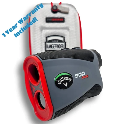 Excellent Callaway 300 Pro Slope Enhanced Model Golf Rangefinder 1 Year Warranty - Image 1 of 4