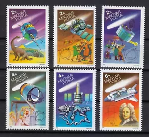Hungary 1986 MNH Mi 3805-3810 Sc 2972-2977 Comet Halley / Halley's Comet ** - Picture 1 of 1
