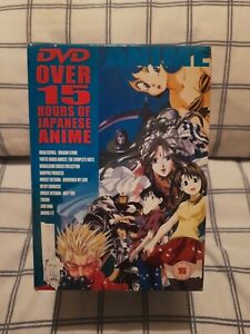 Over 15 Hours Of Japanese Anime (RANMA 1/2, TRIGUN, NINJA SCROLL, DVD, Box Set)