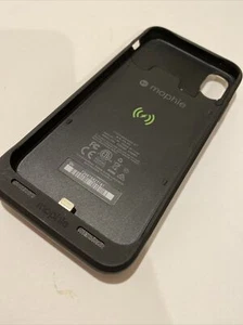 Mophie Juice Pack Air iPhone X/XS Case Black 1720mAh - Picture 1 of 6