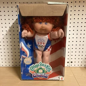 Cabbage Patch Kid OLYMPIC OLYMPIKIDS 1996 MASCOT GIRL 14" Plush Stuffed DOLL - Picture 1 of 12