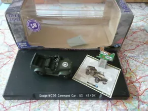 DODGE WC 56 Command Car Ancien SOLIDO en boite 50 ème Anniversaire 1/50 - Picture 1 of 1