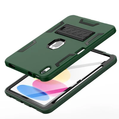 Funda protectora resistente a prueba de golpes con soporte para iPad A16 11 pulgadas (A3354/A3355) Foto 1 de 4