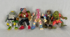 5 Stück TMNT Mutagen Muckman Fugitoid BeBop Metal Head 1988 1989 1990 Figuren - Bild 1 von 11