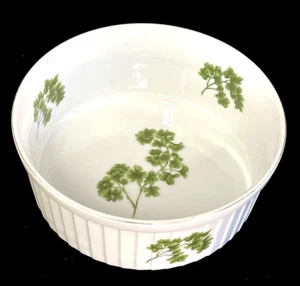 Andrea by Sadek PARSLEY Oven to Table Cookware Large 9" Soufflé Dish 7532 - Picture 1 of 7